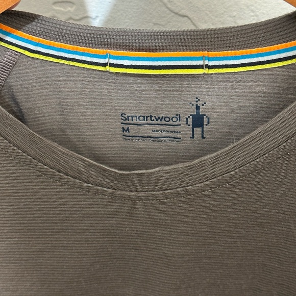 SmartWool Men's (M) Medium Merino 150 Base Layer Micro Stripe Long Sleeve Shirt - Picture 4 of 6